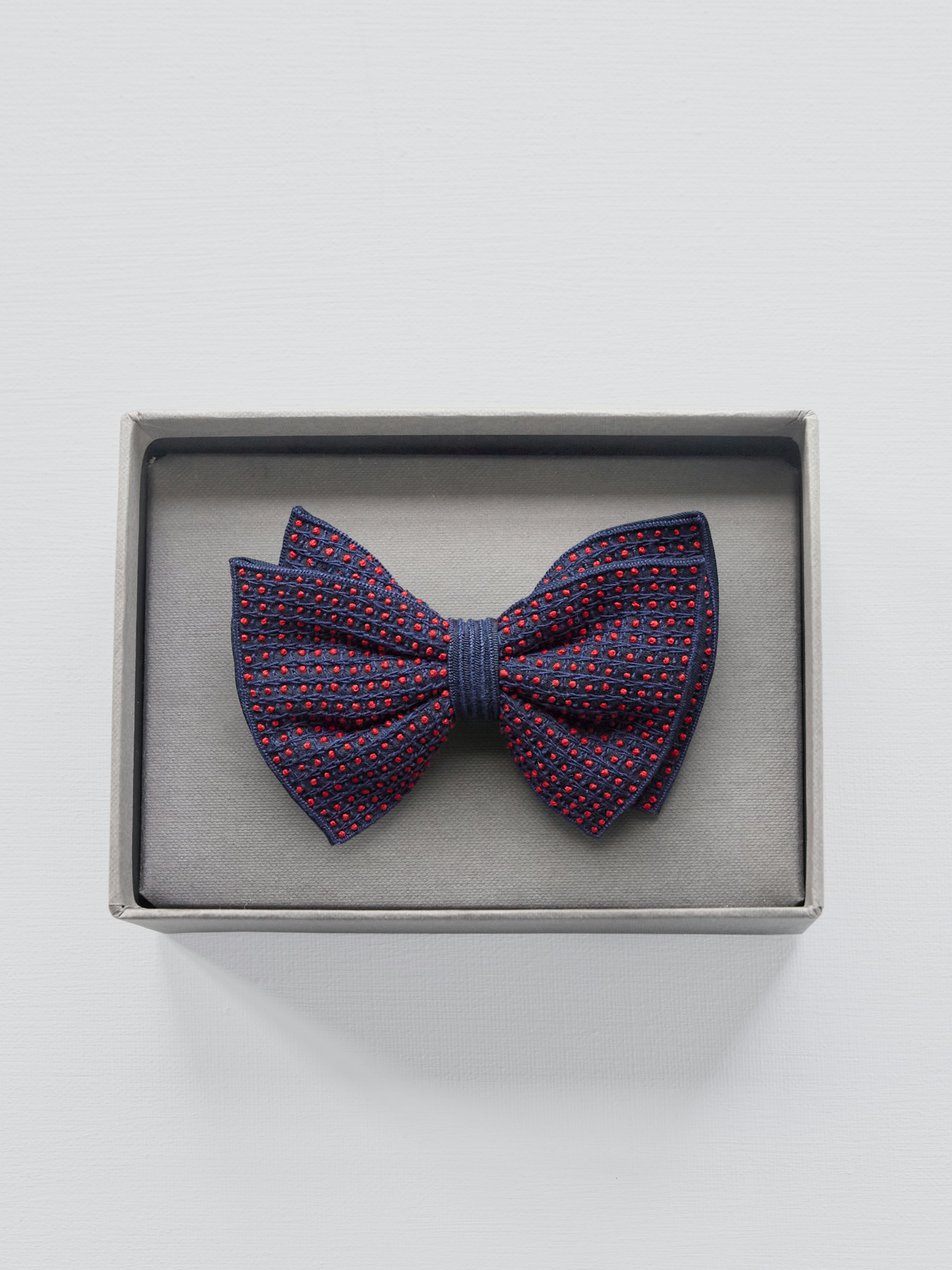 Graphy red on navy 1x P